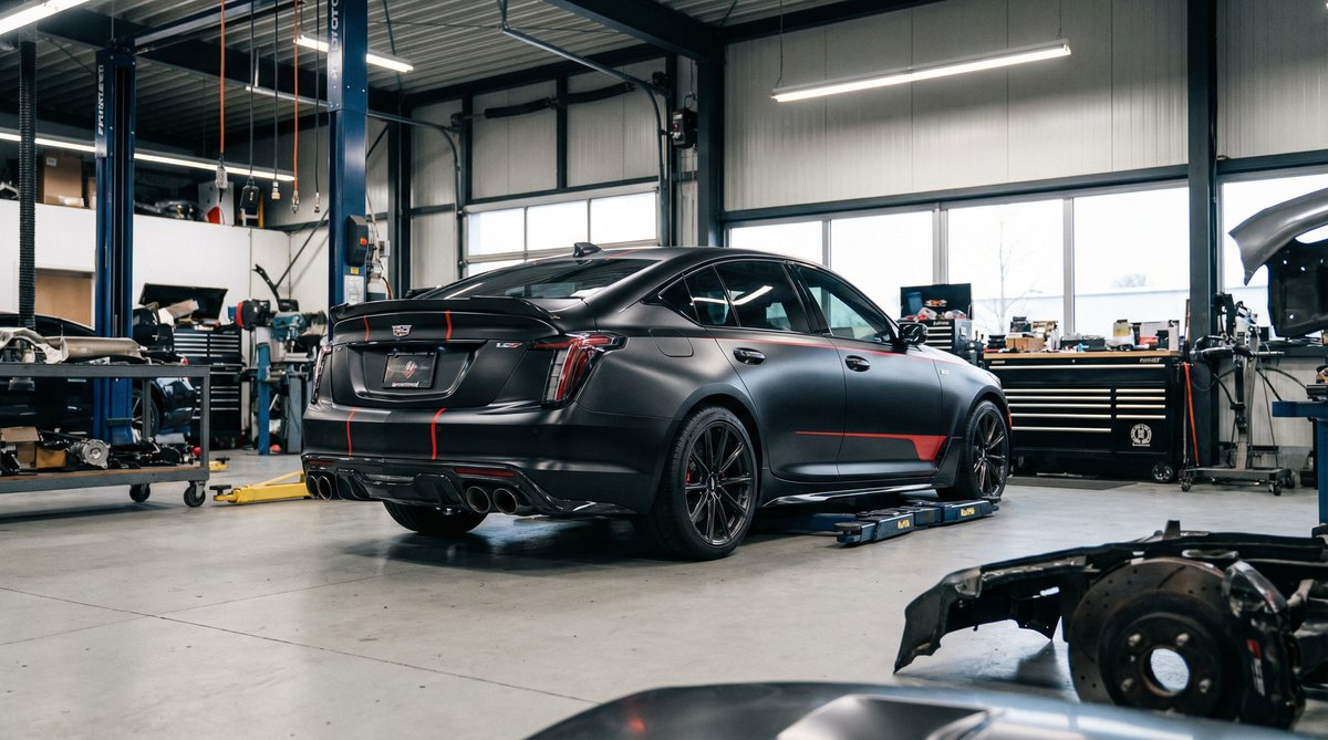 红莲社区 凯迪拉克视频 - CT5改装视频